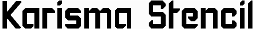 Karisma Stencil