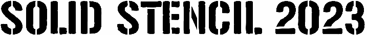 Solid Stencil 2023