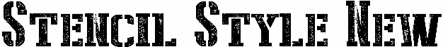Stencil Style New