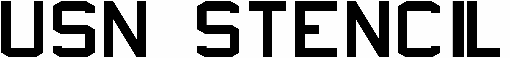 USN Stencil
