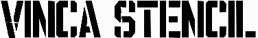 Vinca Stencil