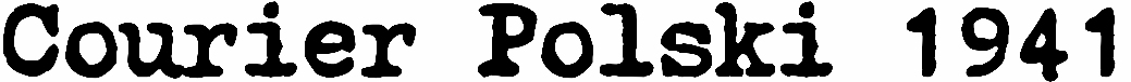 Courier Polski 1941