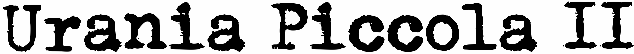 Urania Piccola II