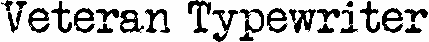 Veteran Typewriter