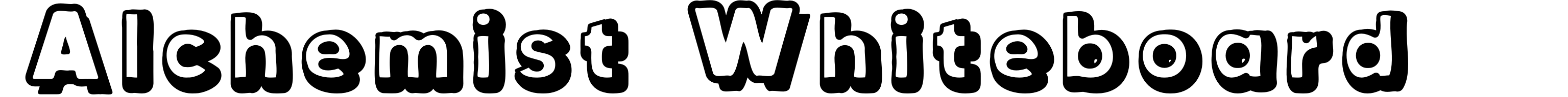 Alchemist Whiteboard