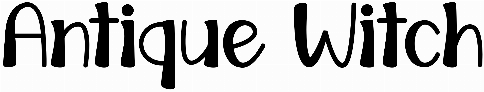 Antique Witch