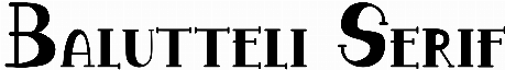 Balutteli Serif