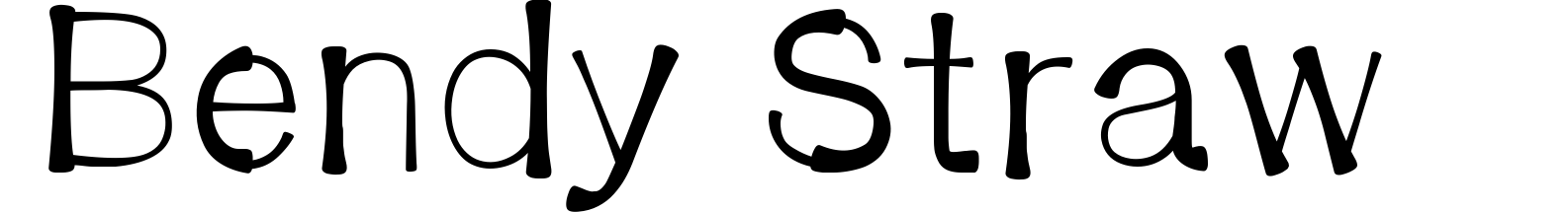 Bendy Straw