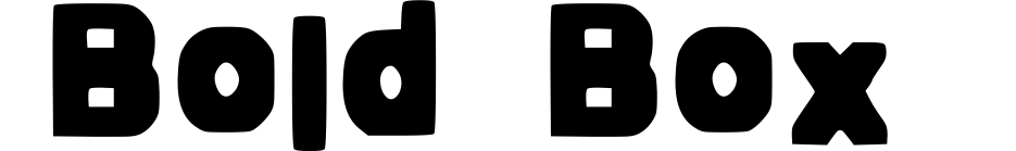 Bold Box