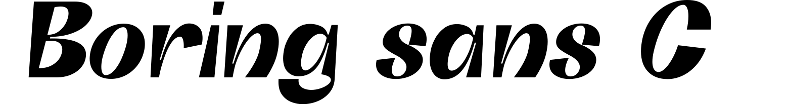 Boring sans C