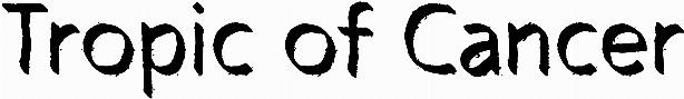 Tropic of Cancer