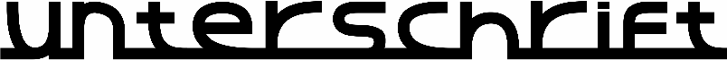 Unterschrift