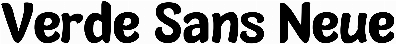 Verde Sans Neue