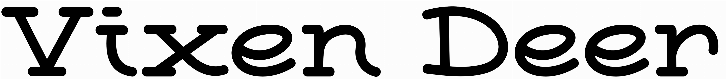 Vixen Deer