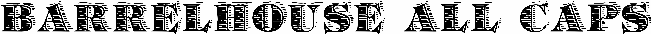 Barrelhouse All Caps