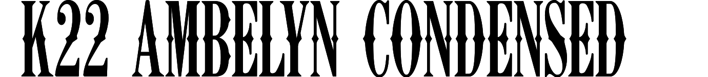 K22 Ambelyn Condensed