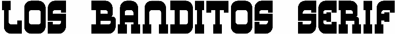 Los Banditos Serif