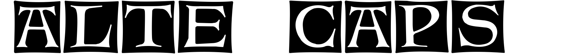 Alte Caps