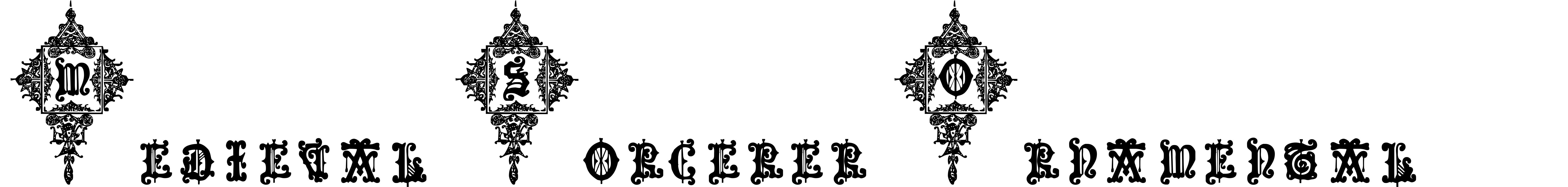 Medieval Sorcerer Ornamental