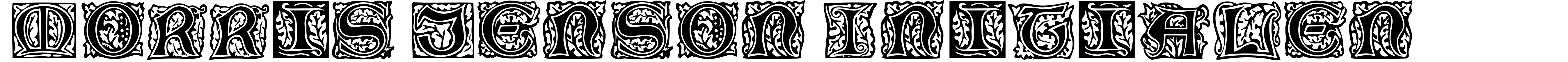 Morris Jenson Initialen