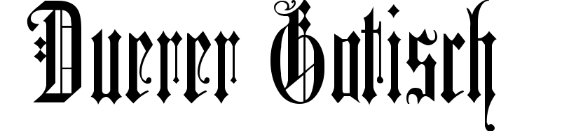 Duerer Gotisch