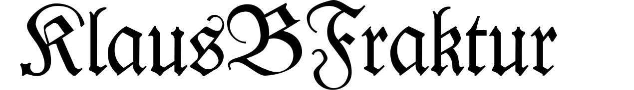 KlausBFraktur