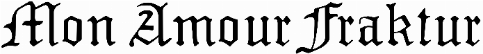 Mon Amour Fraktur