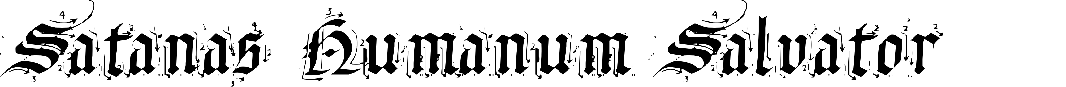 Satanas Humanum Salvator