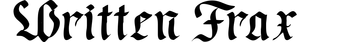 Written Frax