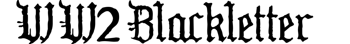 WW2Blackletter