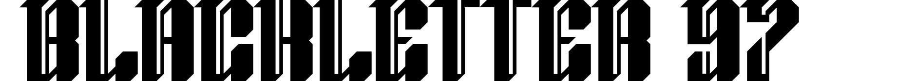 Blackletter 97