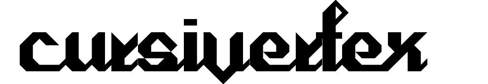 Cursivertex