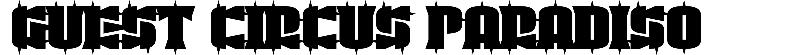 Guest Circus Paradiso