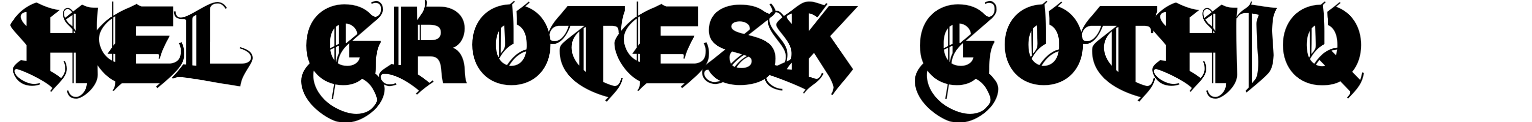 Hel Grotesk Gothiq