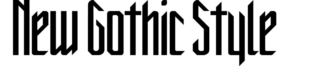 New Gothic Style