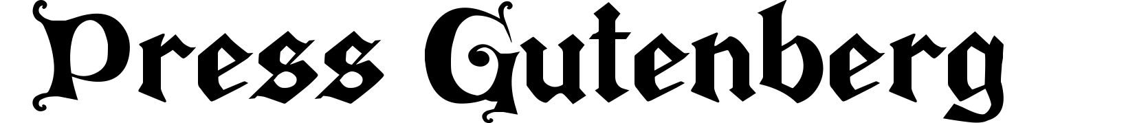Press Gutenberg