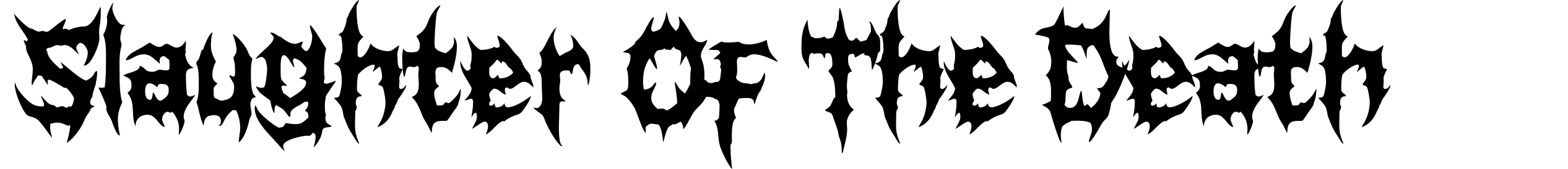 Slaughter Of The Death