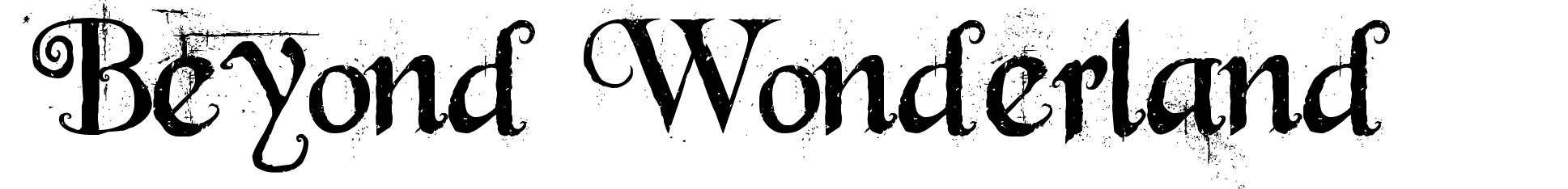 Beyond Wonderland