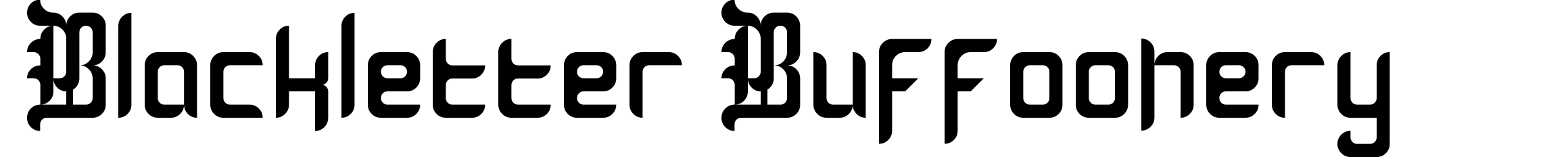 Blackletter Buffoonery