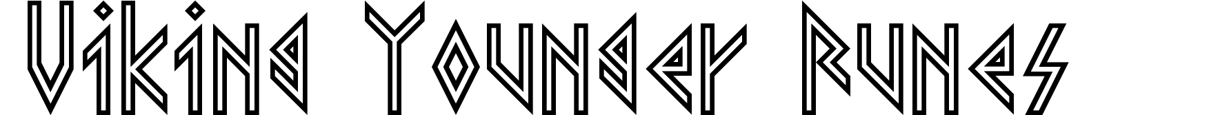 Viking Younger Runes
