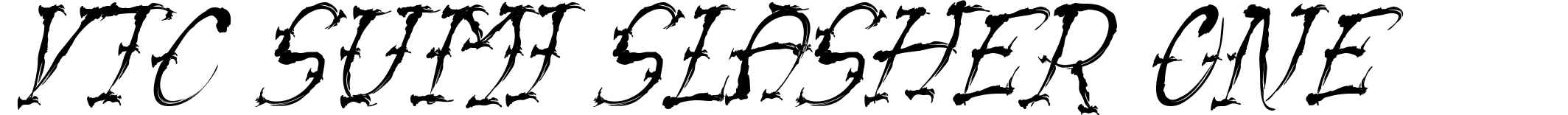 VTC Sumi Slasher One