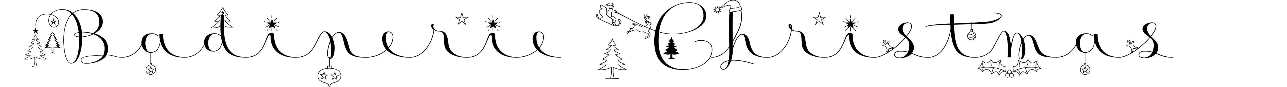 Badinerie Christmas