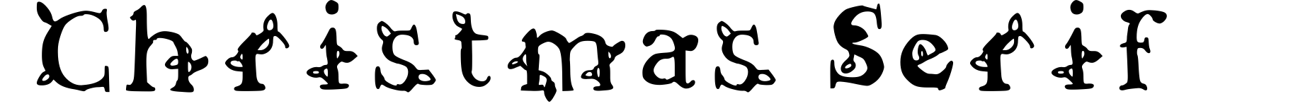 Christmas Serif