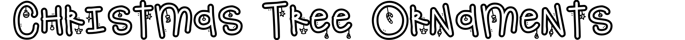 Christmas Tree Ornaments