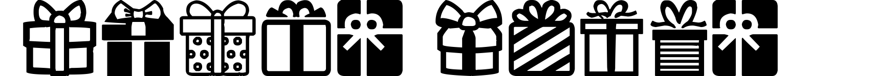 Gifts Icons