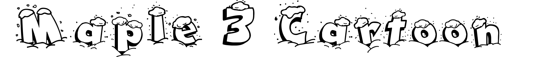 Maple 3 Cartoon