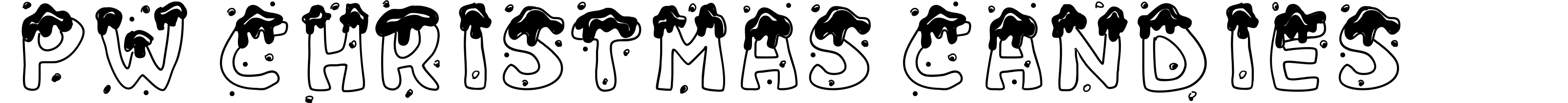 PW Christmas Candies