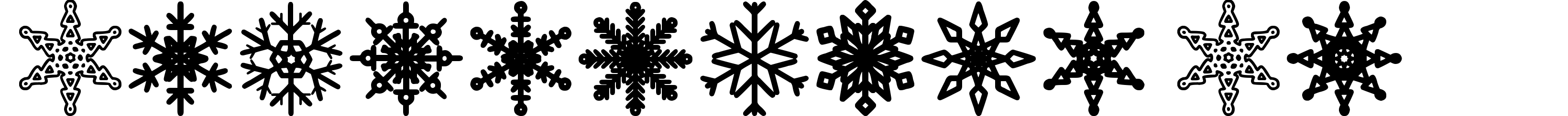 Snowflakes St