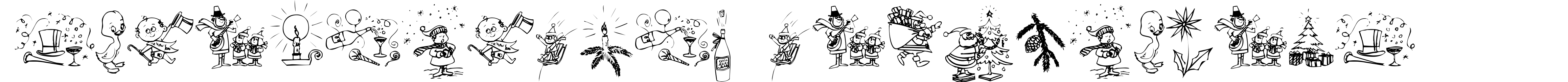 Typographers Holidayfont