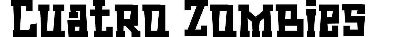 Cuatro Zombies